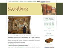 Tablet Screenshot of libriantichicavallero.com